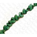 Coco Half Moon Green ca. 5x10mm / 80pcs.