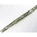 Resin w. Greenshell inlay, sticks, ca. 50x15x12mm