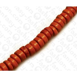 Coco Pucalit Orange ca. 8mm / 100pcs.