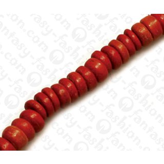 Coco Pucalit Red Orange ca. 8mm / 100pcs.