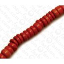 Coco Pucalit Red Orange ca. 8mm / 100pcs.