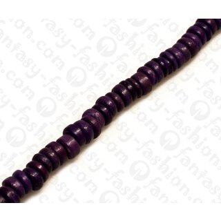 Kokos Perlen Pucalit Violet ca. 8mm / 100pcs.