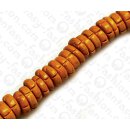 Coco Pucalit Yellow Orange ca. 8mm / 100pcs.