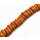 Coco Pucalit Yellow Orange ca. 8mm / 100pcs.