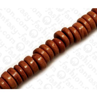 Kokos Perlen Pucalit Rust ca. 10mm / 100pcs.
