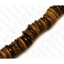 Coco Pucalit Natural Tiger ca. 11mm / 100pcs.