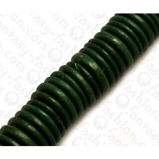Coco Pucalit Dark Green ca. 15mm / 100pcs.