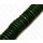 Coco Pucalit Dark Green ca. 15mm / 100pcs.