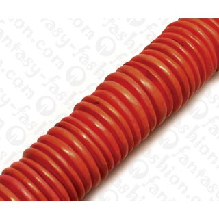 Kokos Perlen Pucalit Orange ca. 25mm / 100pcs.