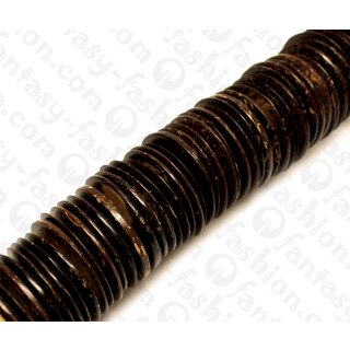 Coco Pucalit Natural Tiger ca. 30mm / 100pcs.