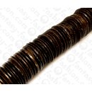 Kokos Perlen Pucalit Natural Tiger ca. 30mm / 100pcs.