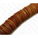 Kokos Perlen Pucalit Tan ca. 30mm / 100pcs.