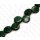 Kokos Perlen Flat Round upsd Dark Green ca. 10mm / 40pcs.