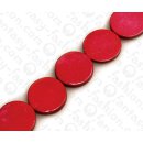 Coco Flat Round Fuchsia ca. 15mm / 26pcs.