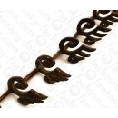 Coco Ethnic Design Natural Tiger ca. 30mm / 12pcs.