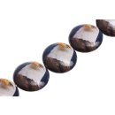 Papercoated Beads eagle print UFO / 35mm.