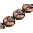 Papercoated Beads awl print UFO / 35mm.