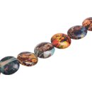 Papercoated Beads faces print UFO / 35mm.