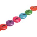 Papercoated Beads animal print UFO / 35mm.