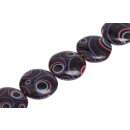Papercoated Beads abstract laminated UFO / 44mm.