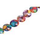 Papercoated Beads shell design UFO / 30mm.