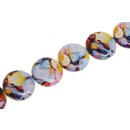 Papercoated Beads shell design UFO / 25mm.