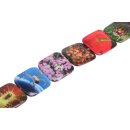 Schmuck Perlen Papier beschichtet spider design Square /...