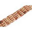 Papercoated Beads chess head square / 35mm.