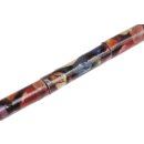 Papercoated Beads multicolored tube / 60x16mm.