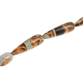 Papercoated Beads angels assorted teardrop / 50mm.