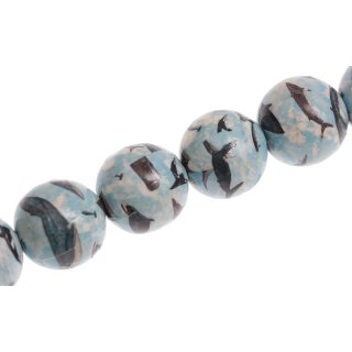 Papercoated Beads Dolpine round beads / 25mm.
