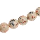 Papercoated Beads Symbols round beads / 25mm.