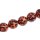 Schmuck Perlen Papier beschichtet Fire round beads / 25mm.