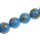 Papercoated Beads  Blue globe round beads / 35mm.