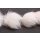 Waschbär Puschel White Round / ca.85mm / 5pcs.