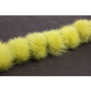 Nerz Puschel Mint Green Round / ca.60mm / 10pcs.