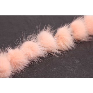 Mink Balls Blossom Round / ca.40mm / 10pcs.