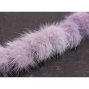 Nerz Puschel Lavender   Round / ca.40mm / 10pcs.