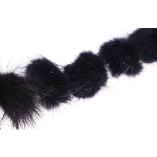 Nerz Puschel Dress Blues Round / ca.40mm / 10pcs.