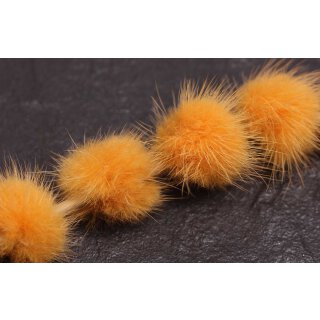 Mink Balls Sunflower Round / ca.30mm / 10pcs.