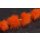 Mink Balls Orange Round / ca.30mm / 10pcs.