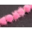 Mink Balls Light Pink Round / ca.30mm / 10pcs.