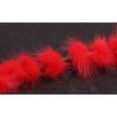 Nerz Puschel Tomato Round / ca.30mm / 10pcs.