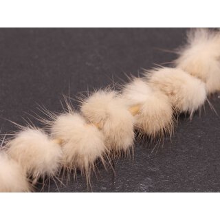 Mink Balls Sandshell Round / ca.30mm / 10pcs.