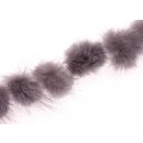 Nerz Puschel Excalibur Round / ca.30mm / 10pcs.