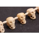 Bone Beads  white Skull / 25x40mm.