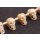Bone Beads  white Skull / 25x40mm.