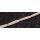 Knochen Perlen  white tube rounded / 26x6mm.