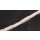Knochen Perlen  white rectangle / 25x7mm.