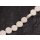 Knochen Perlen  white flat round / 12mm.